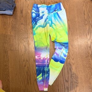 Nike Tie-Dye Leggings - Dri Fit
